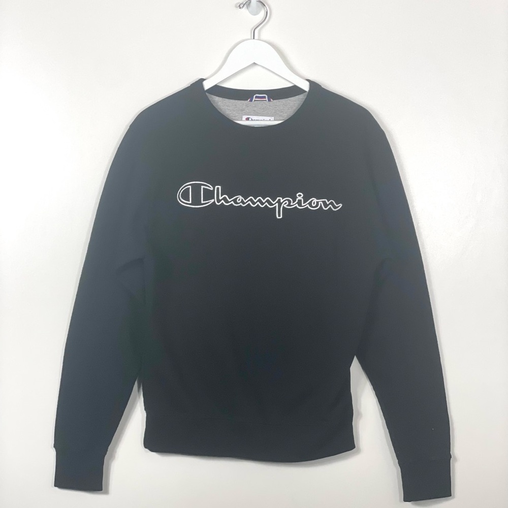 Black Champion long sleeve shirt